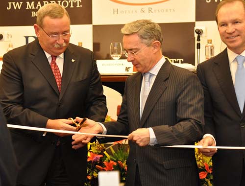 Marriott first for Colombia